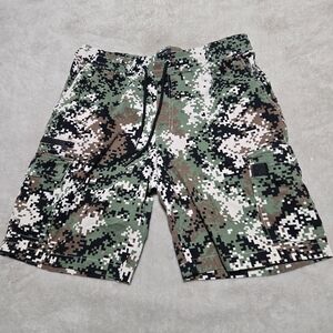 Dogg Style By Snoop Dogg Digital Camo Cargo Shorts Mens Size Large Hip Hop Rap